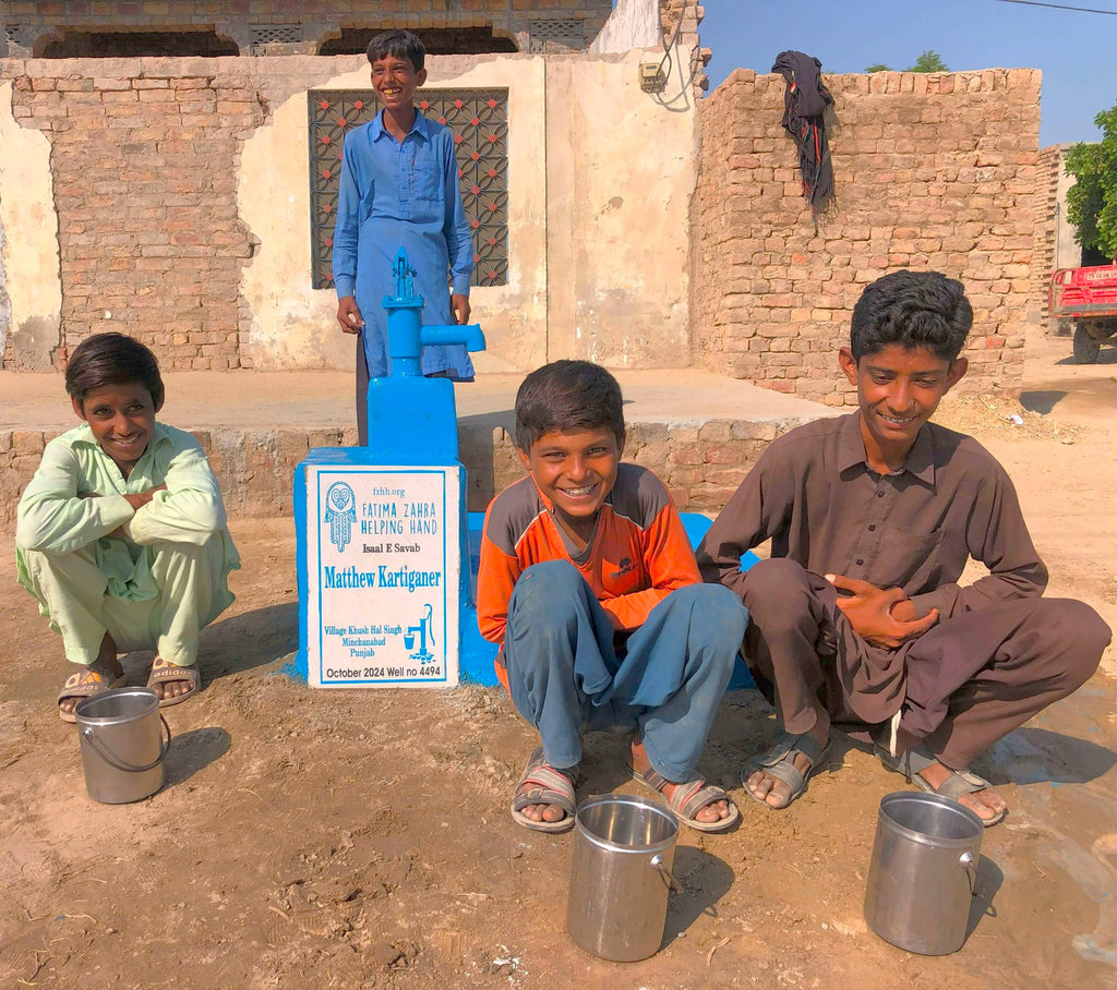 Punjab, Pakistan – Matthew Kartiganer – FZHH Water Well# 4494