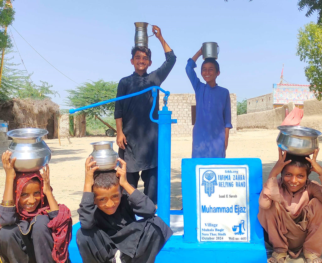 Sindh, Pakistan – Muhammad Ejaz – FZHH Water Well# 4453