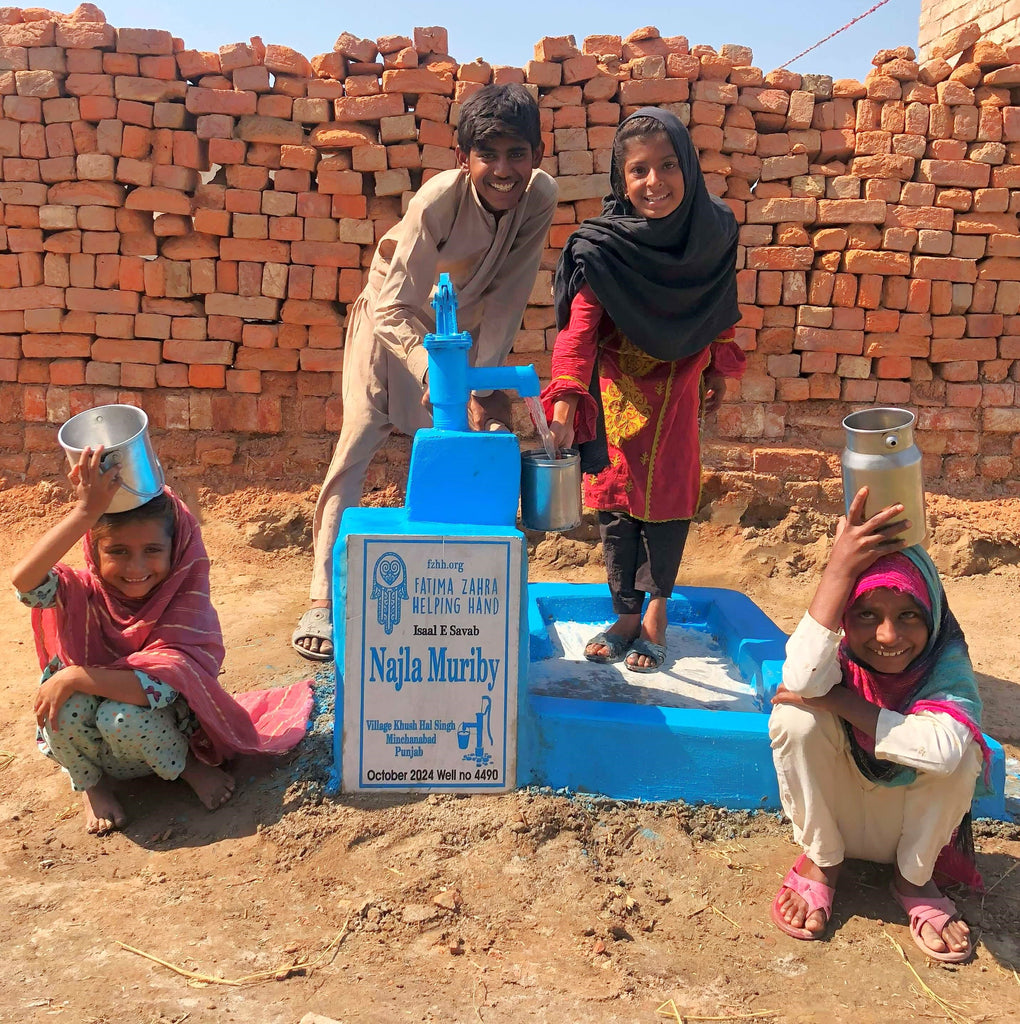 Punjab, Pakistan – Najlia Muriby – FZHH Water Well# 4490