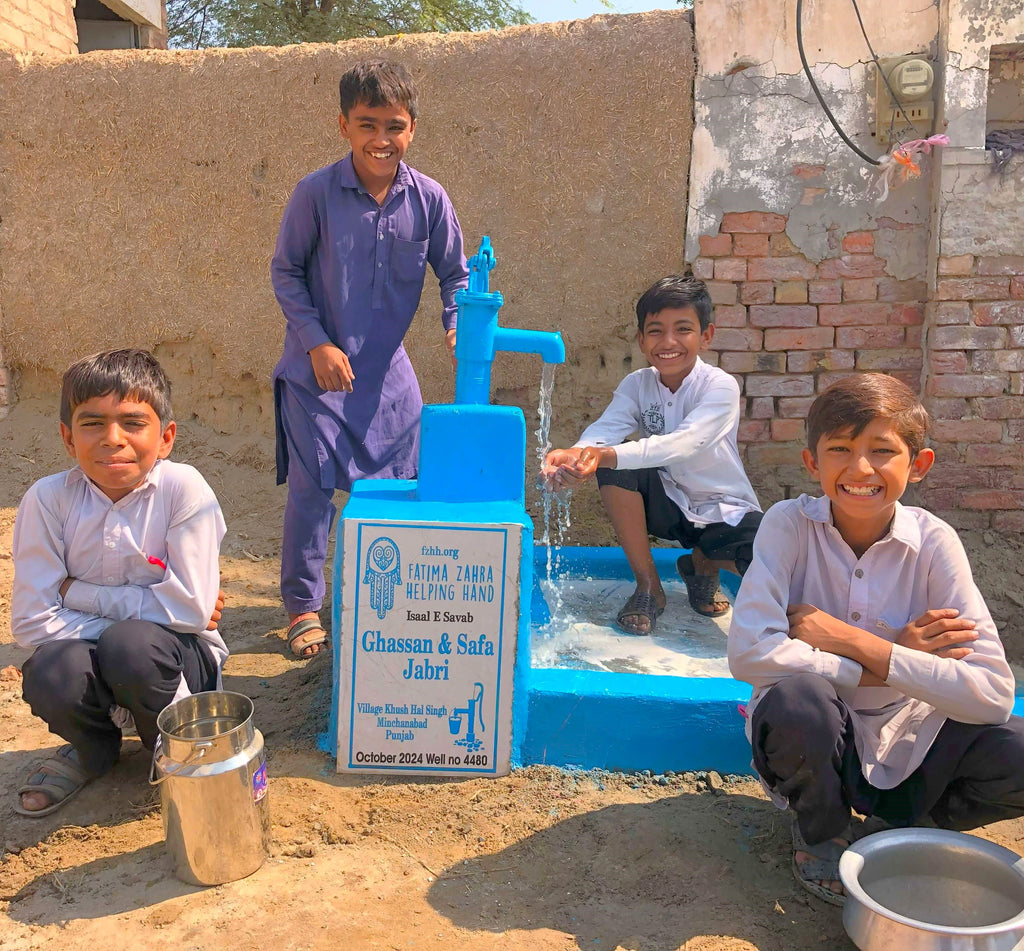 Punjab, Pakistan – Ghassan & Safa Jabri – FZHH Water Well# 4480