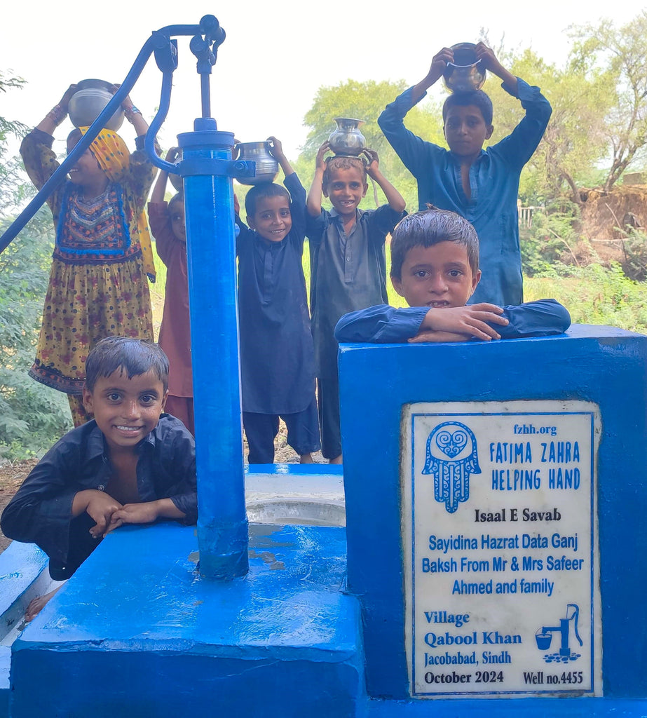 Sindh, Pakistan – Sayidina Hazrat Data Ganj Baksh From Mr & Mrs Safeer Ahmed and Family – FZHH Water Well# 4455