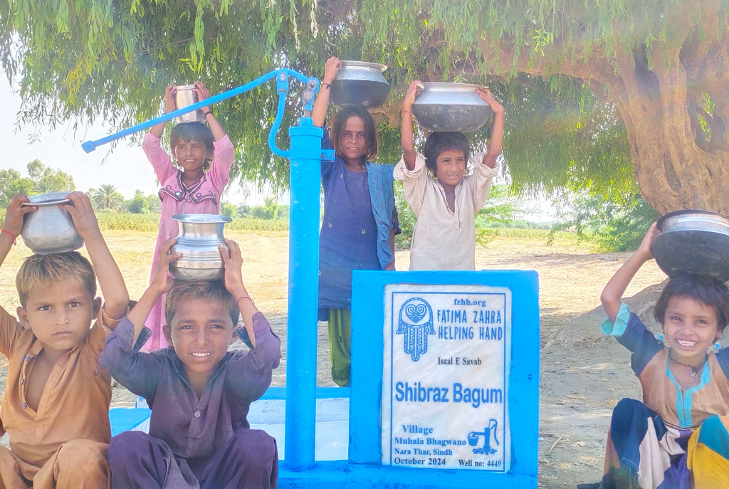 Sindh, Pakistan – Shibraz Bagum – FZHH Water Well# 4449