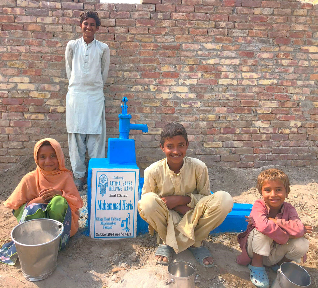 Punjab, Pakistan – Muhammad Haris – FZHH Water Well# 4471