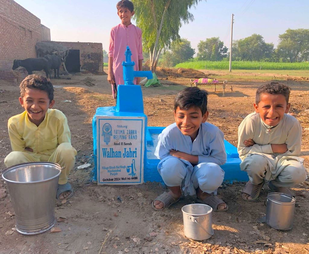 Punjab, Pakistan – Walhan Jabri – FZHH Water Well# 4488