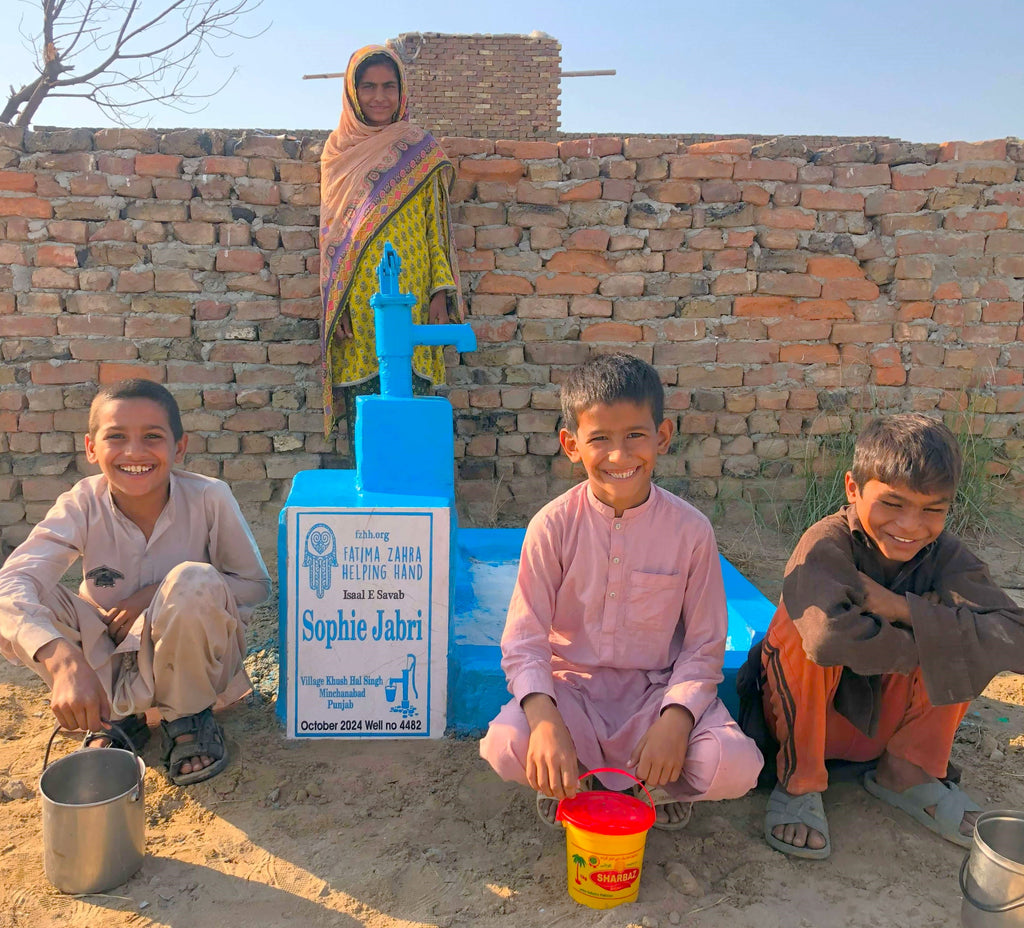 Punjab, Pakistan – Sophie Jabri – FZHH Water Well# 4482