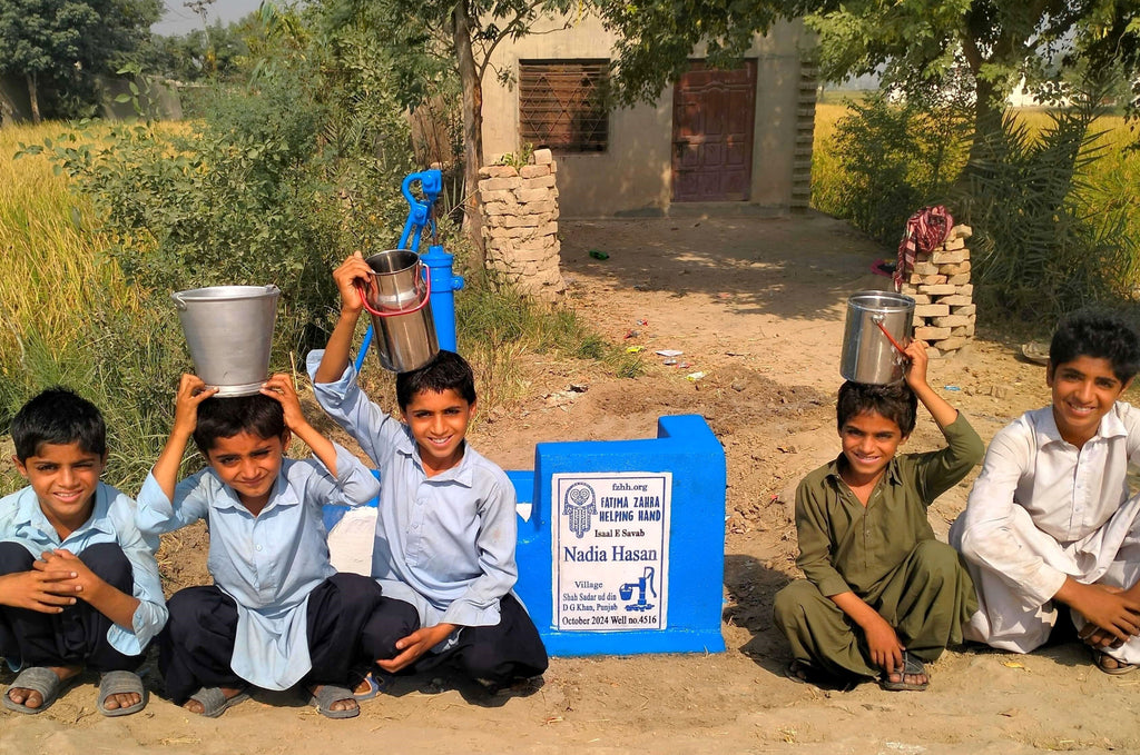 Punjab, Pakistan – Nadia Hasan – FZHH Water Well# 4516