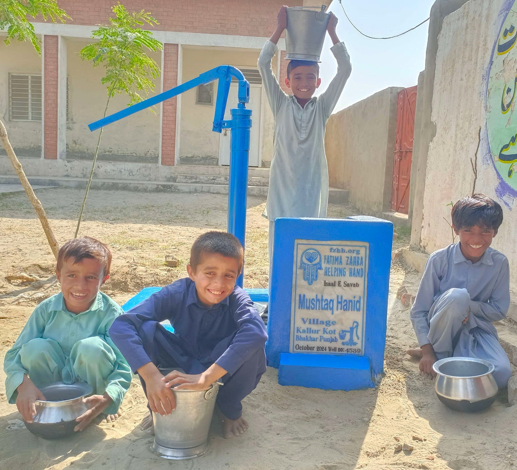 Punjab, Pakistan – Mushtaq Hanid – FZHH Water Well# 4539