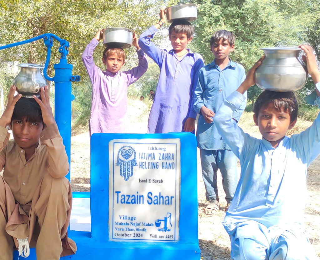 Sindh, Pakistan – Tazain Sahar – FZHH Water Well# 4469