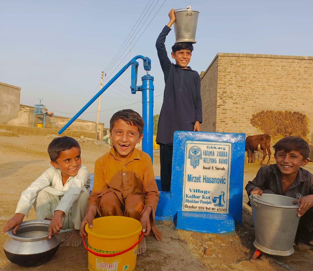 Punjab, Pakistan – Mirzet Hasanovic – FZHH Water Well# 4530