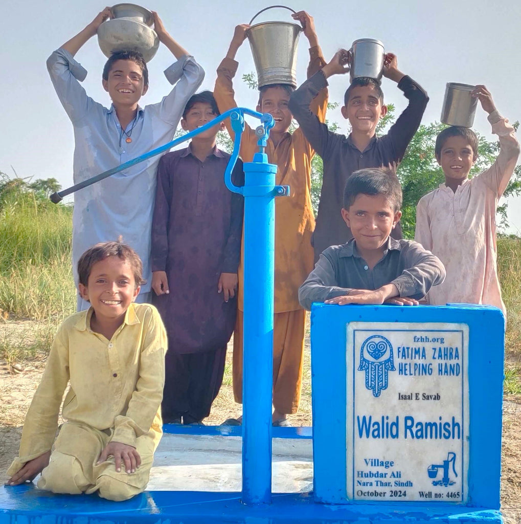 Sindh, Pakistan – Walid Ramish – FZHH Water Well# 4465