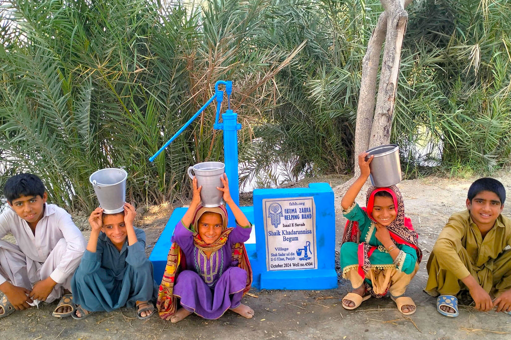 Punjab, Pakistan – Shaik Khadarunnisa Begum – FZHH Water Well# 4504