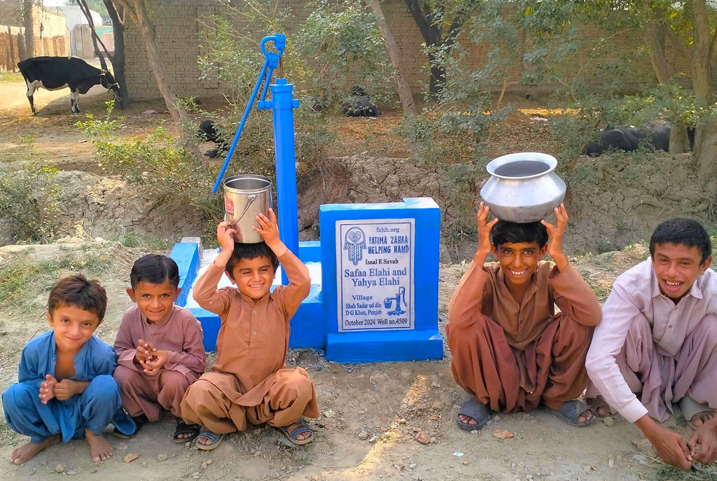 Punjab, Pakistan – Safaa Elahi and Yahya Elahi – FZHH Water Well# 4509