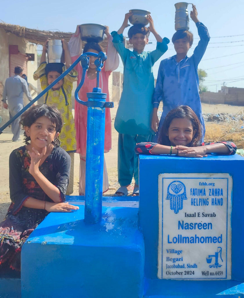 Sindh, Pakistan – Nasreen Lollmahomed – FZHH Water Well# 4459