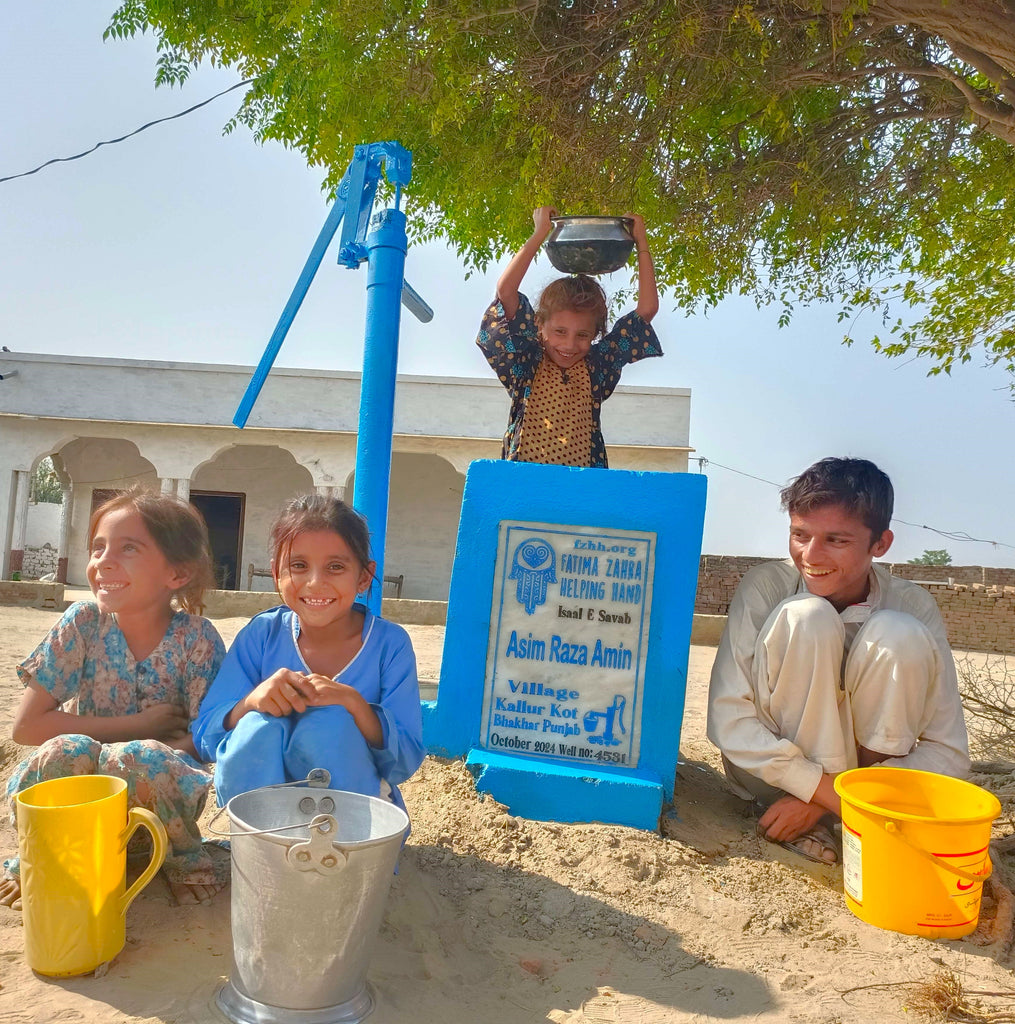 Punjab, Pakistan – Asim Raza Amin – FZHH Water Well# 4531