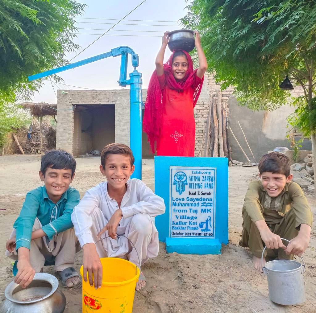 Punjab, Pakistan – Love Sayedena Muhammad ﷺ from Taj Mk – FZHH Water Well# 4540