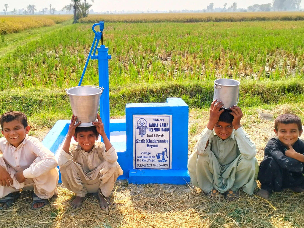 Punjab, Pakistan – Shaik Khadarunnisa Begum – FZHH Water Well# 4497