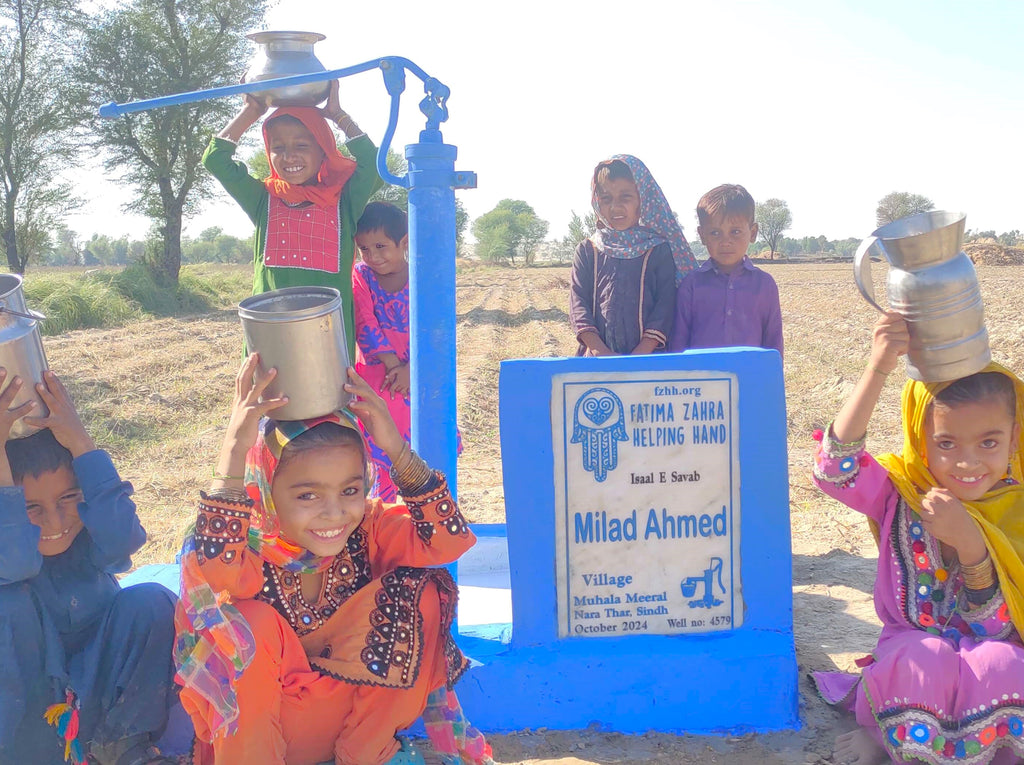 Sindh, Pakistan – Milad Ahmed – FZHH Water Well# 4579