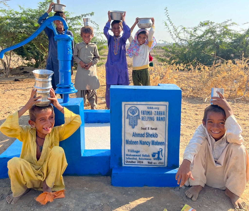 Balochistan, Pakistan – Ahmad Shekib Mateen Nancy Mateen – FZHH Water Well# 4560