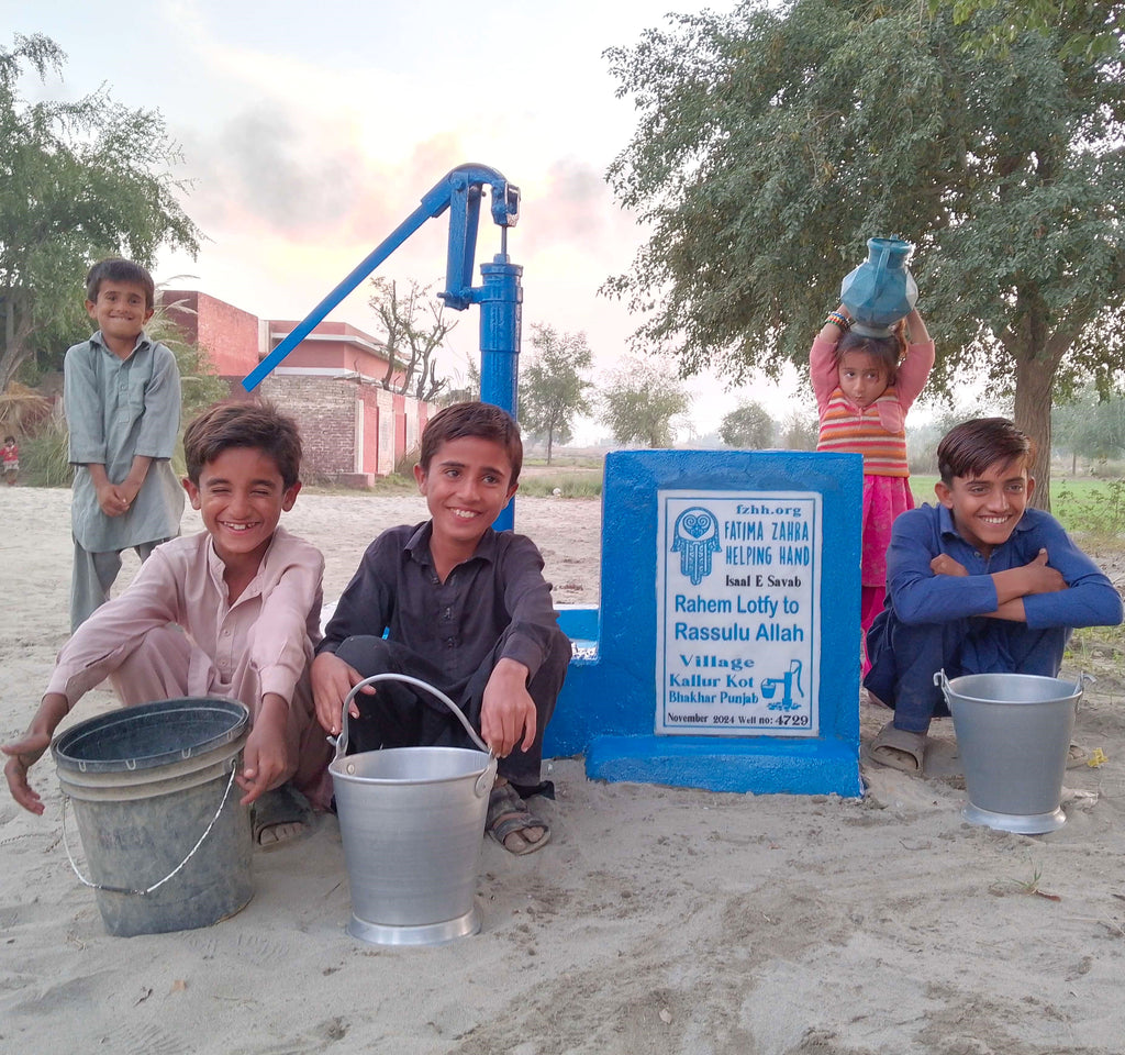 Punjab, Pakistan – Rahem Lotfy to Rassulu Allah – FZHH Water Well# 4729