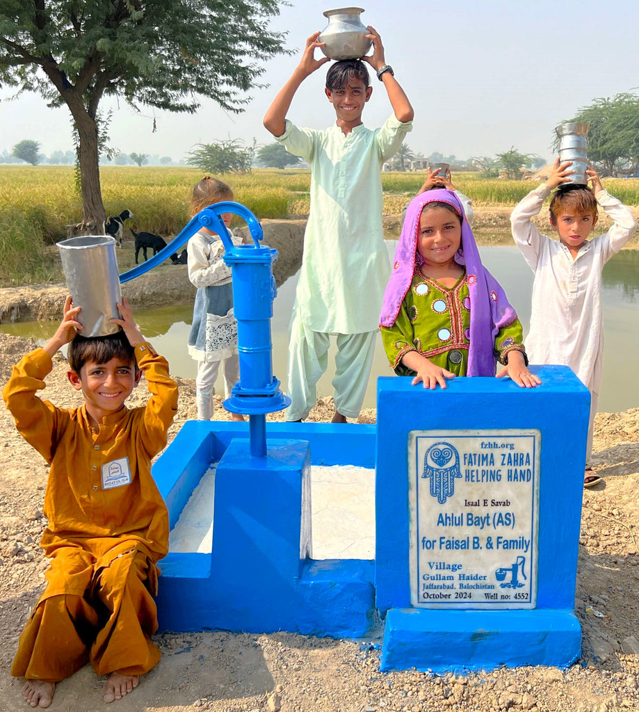 Balochistan, Pakistan – Ahlul Bayt (AS) for Faisal B. & Family – FZHH Water Well# 4552