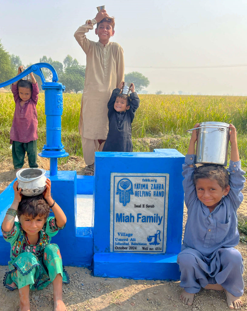 Balochistan, Pakistan – Miah Family – FZHH Water Well# 4554