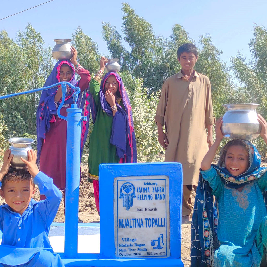 Sindh, Pakistan – MJALTINA TOPALLI – FZHH Water Well# 4571