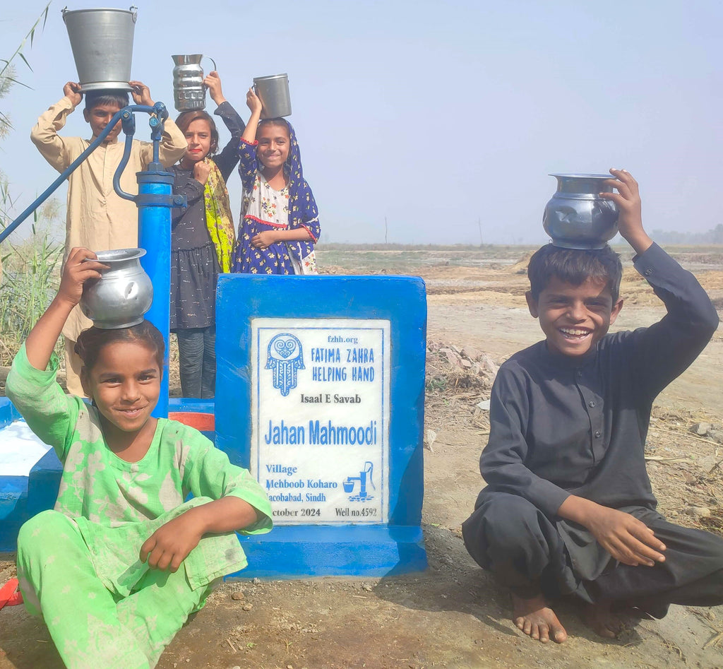 Sindh, Pakistan – Jahan Mahmoodi – FZHH Water Well# 4592