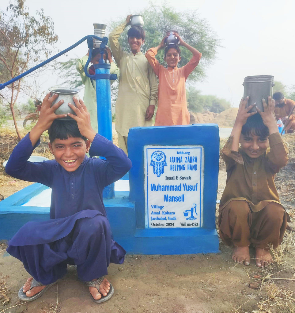 Sindh, Pakistan – Muhammad Yusuf Mansell – FZHH Water Well# 4593