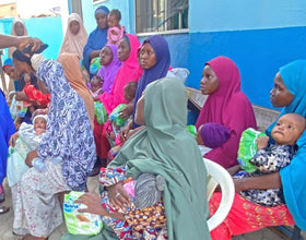 Abuja, Nigeria - Participating in Orphan Support Program & Pediatric Program by Distributing Essential Pediatric Consumable Supplies & Anti-Malaria Medicines to Beloved Orphans, Less Privileged Children & 14+ Nursing Mothers at Local Health Center