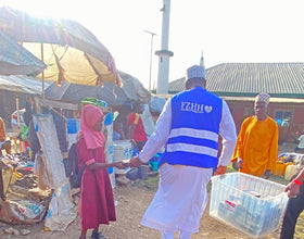 Abuja, Nigeria - Participating in Mobile Food Rescue Program by Preparing, Packaging & Distributing 100+ Servings of Hot Homemade Meals to Local Community's Less Privileged People