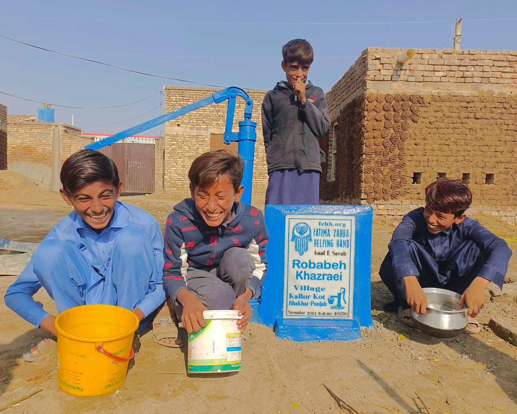 Punjab, Pakistan – Robabeh Khazraei – FZHH Water Well# 4656