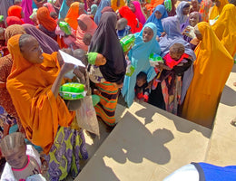 Abuja, Nigeria - Participating in Pediatric Medical Outreach Program by Distributing Essential Pediatric Consumable Supplies & Anti-Malaria Medicines to Beloved Orphans, Less Privileged Children & Nursing Mothers at Local Disabilities Camp