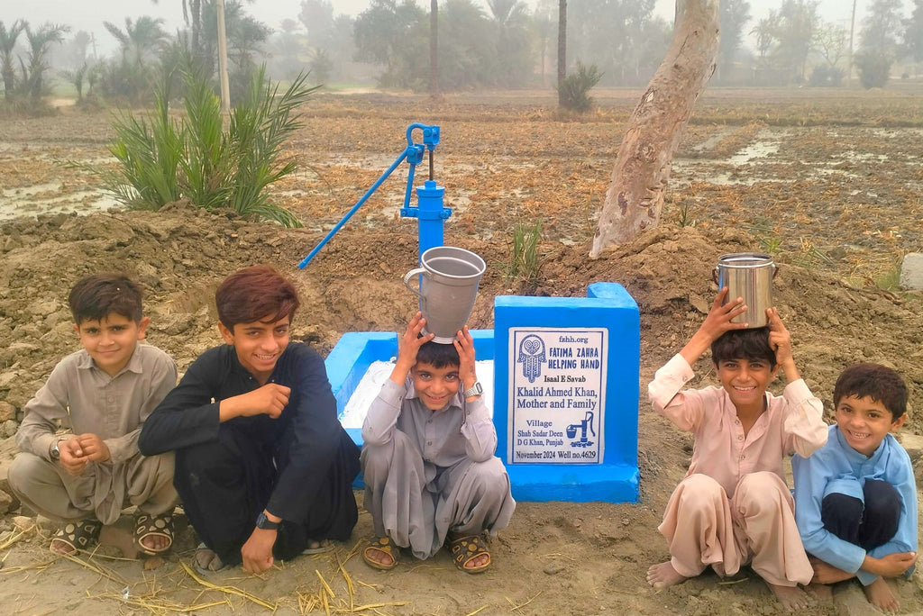 Punjab, Pakistan – Khalid Ahmed Khan, Mother and Family – FZHH Water Well# 4629