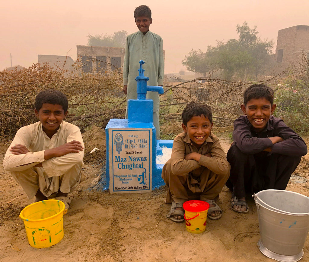 Punjab, Pakistan – Maz Nawaz Chughtai – FZHH Water Well# 4605