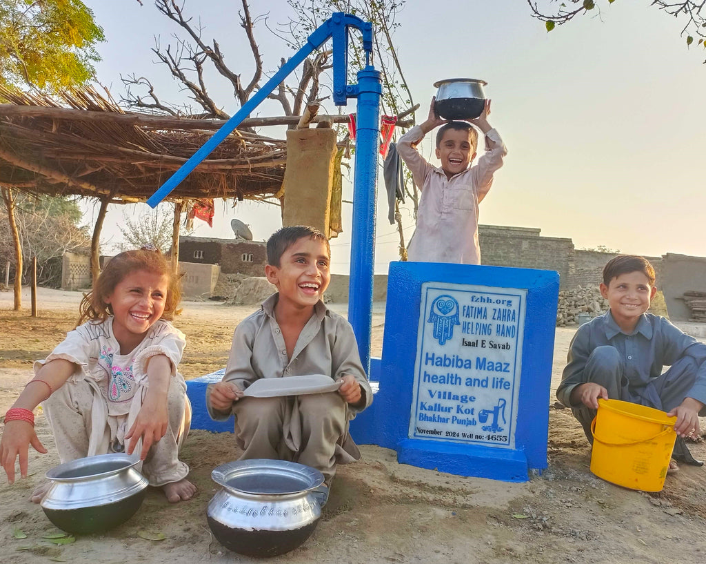 Punjab, Pakistan – Habiba Maaz health and life – FZHH Water Well# 4655