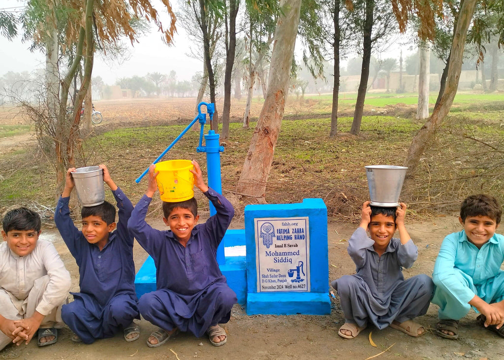 Punjab, Pakistan – Mohammed Siddiq – FZHH Water Well# 4627