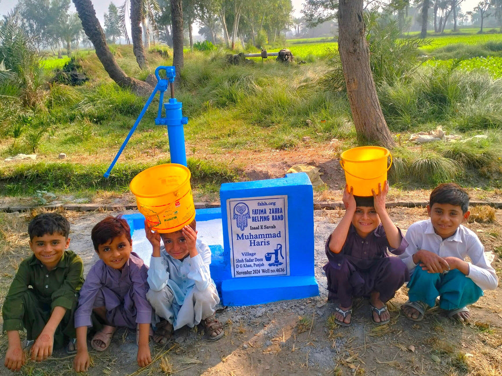 Punjab, Pakistan – Muhammad Haris – FZHH Water Well# 4636