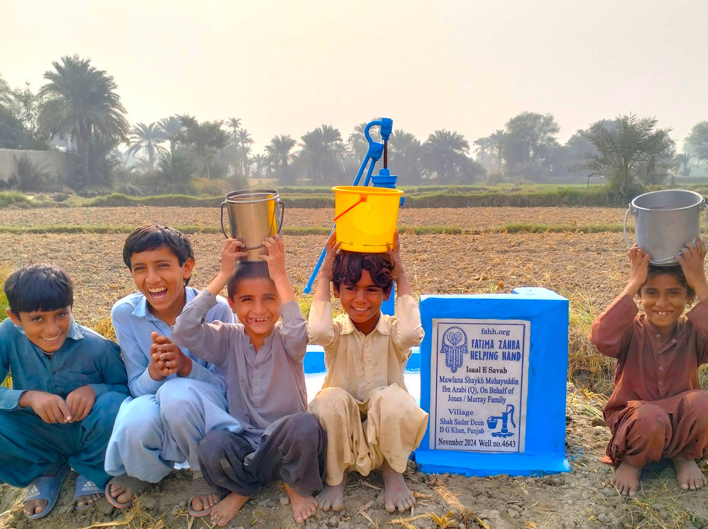 Punjab, Pakistan – Mawlana Shaykh Muhayuddin Ibn Arabi (Q), On Behalf of Jones / Murray Family – FZHH Water Well# 4643