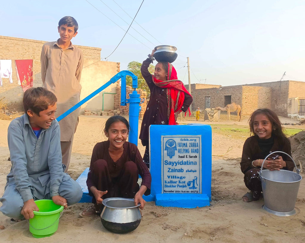 Punjab, Pakistan – Sayyidatina Zainab عليه السلام – FZHH Water Well# 4672