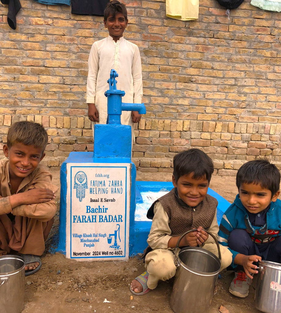 Punjab, Pakistan – Bachir FARAH BADAR – FZHH Water Well# 4602