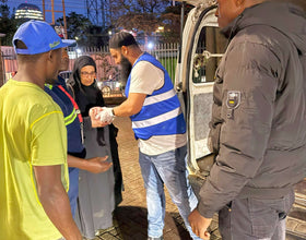 Nairobi, Kenya - Participating in Holy Qurbani Program & Mobile Food Rescue Program by Processing, Packaging & Distributing Over 190+ lbs. of Holy Qurbani Meat from 11+ Holy Qurbans to Local Community's 55+ Less Privileged People