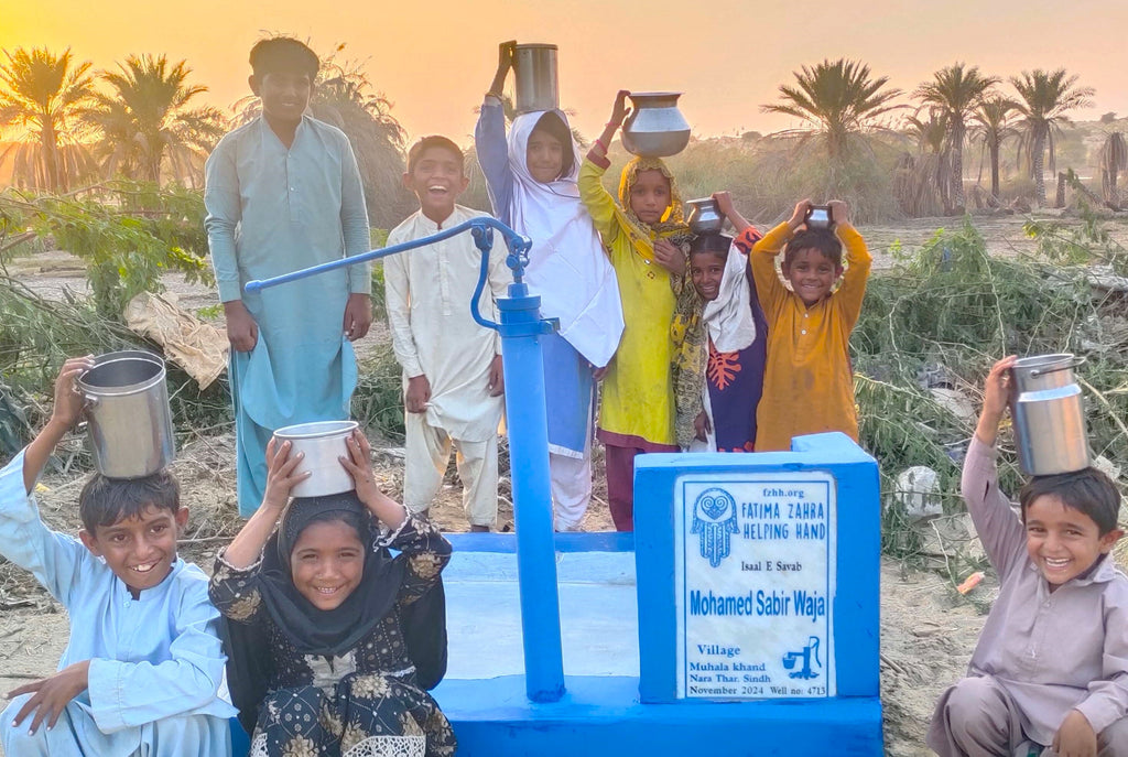 Sindh, Pakistan – Mohamed Sabir Waja – FZHH Water Well# 4713