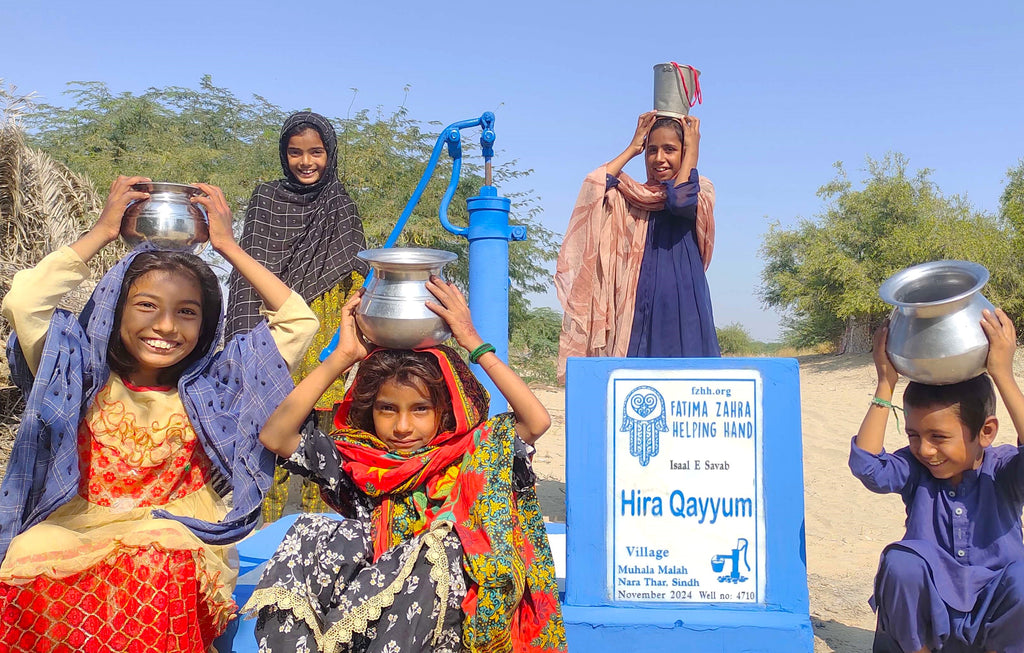 Sindh, Pakistan – Hira Qayyum – FZHH Water Well# 4710