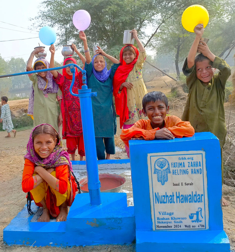 Sindh, Pakistan – Nuzhat Hawaldar – FZHH Water Well# 4706