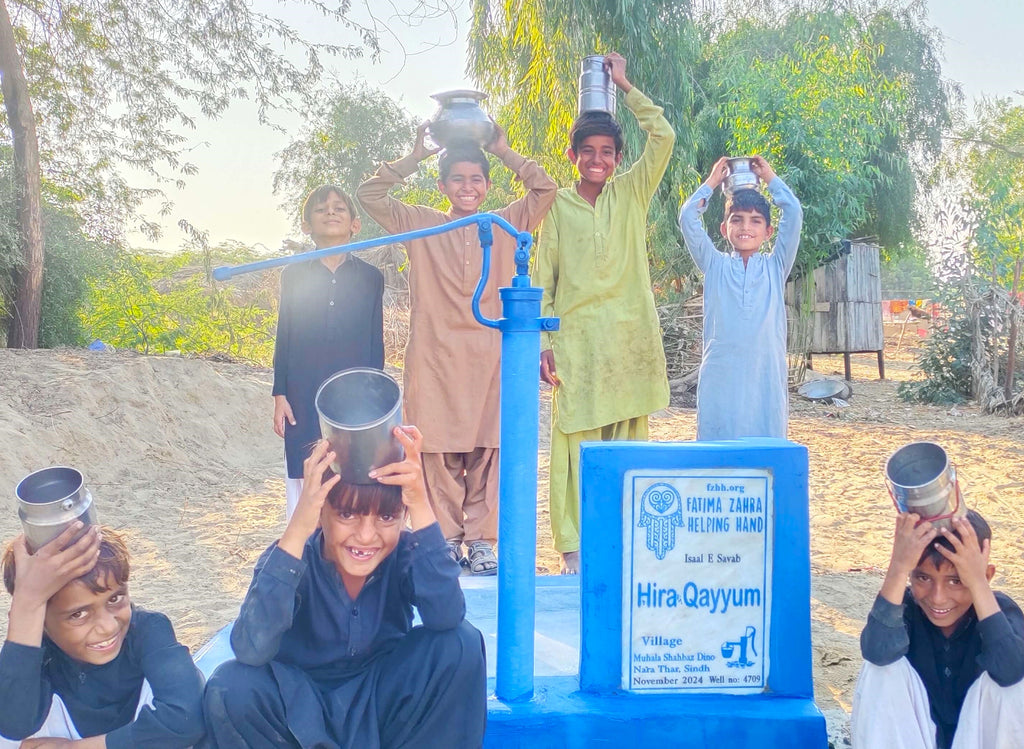 Sindh, Pakistan – Hira Qayyum – FZHH Water Well# 4709