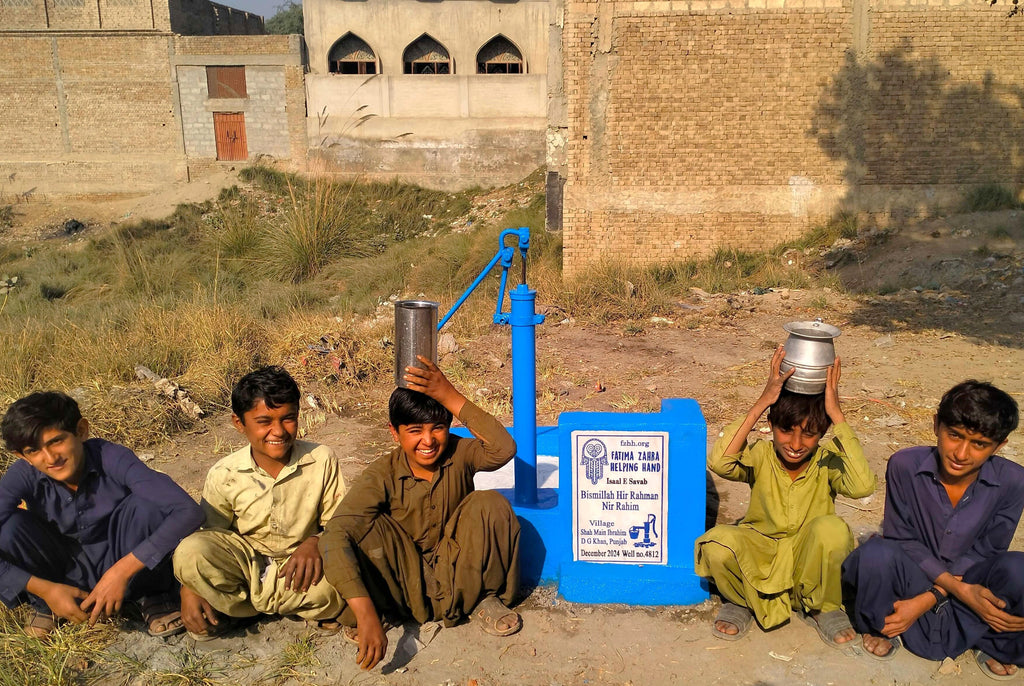 Punjab, Pakistan – Bismillah Hir Rahman Nir Rahim – FZHH Water Well# 4812