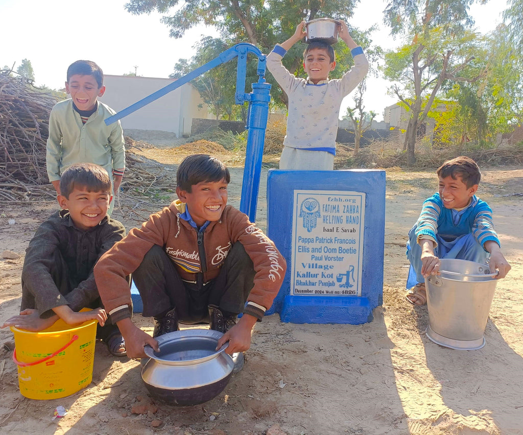 Punjab, Pakistan – Pappa Patrick Francois Ellis and Oom Boetie Paul Vorster – FZHH Water Well# 4826