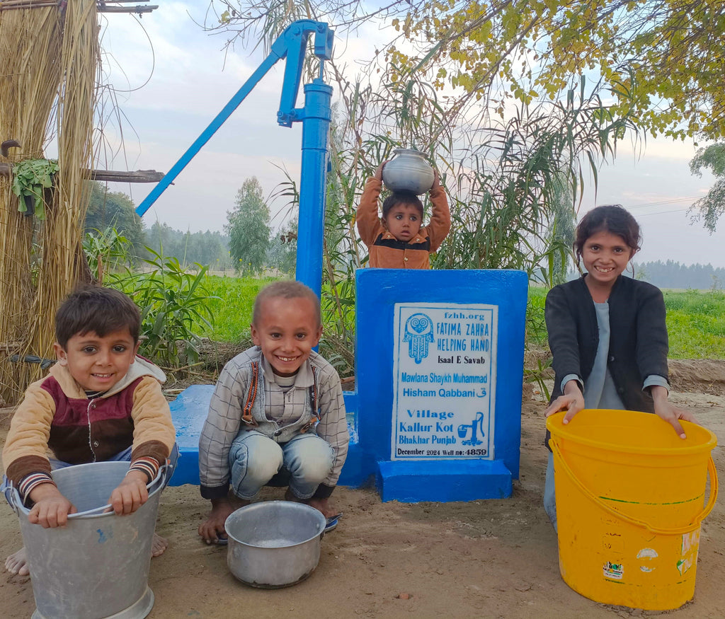 Punjab, Pakistan – Mawlana Shaykh Muhammad Hisham Qabbani ق – FZHH Water Well# 4859 Order no. 51837