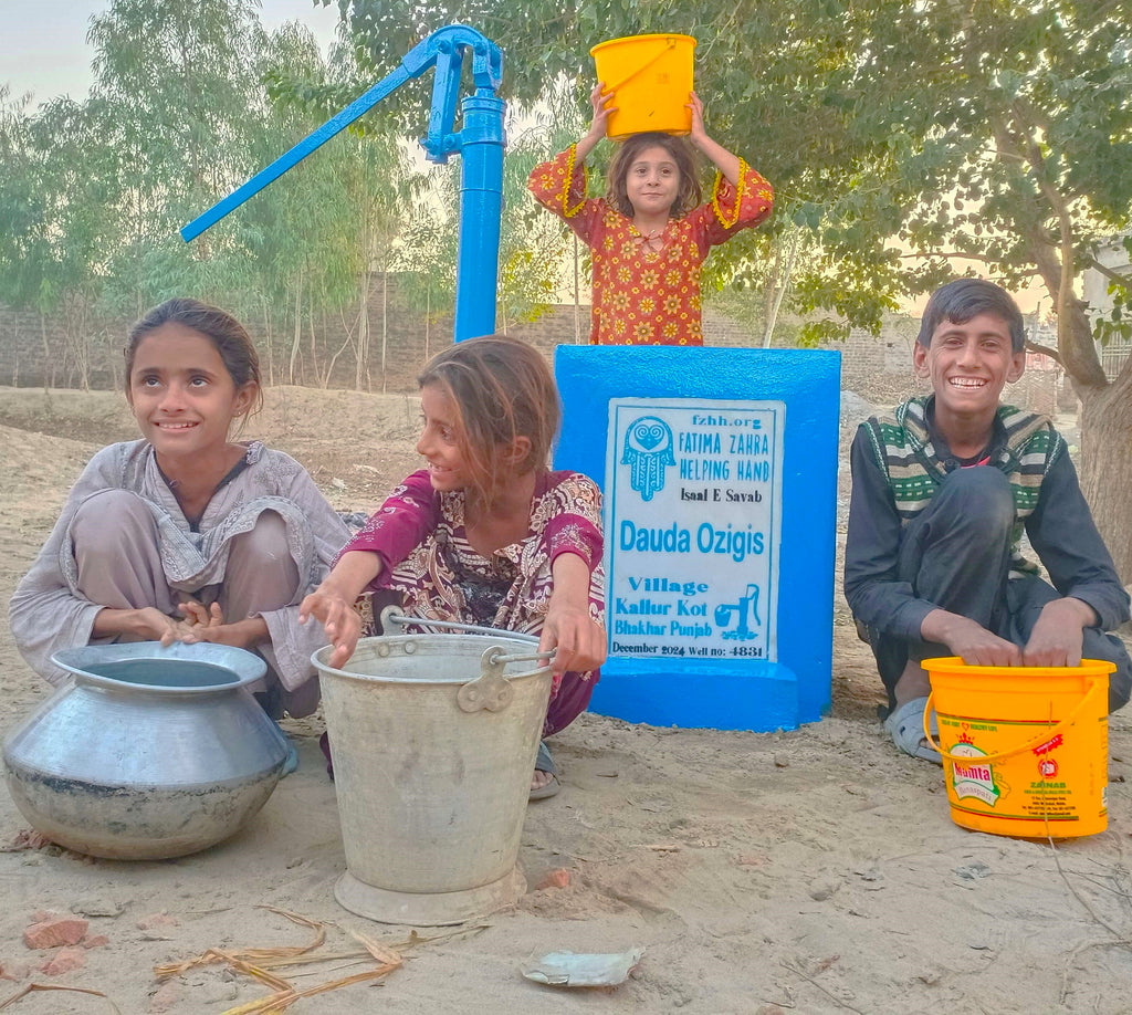 Punjab, Pakistan – Dauda Ozigis – FZHH Water Well# 4831