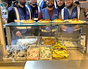 Oakland, California - Participating in Mobile Food Rescue Program by Preparing, Serving & Distributing 300+ Freshly Cooked Hot Meals with Salads, Fruits & Drinks to Local Community's Homeless & Less Privileged People